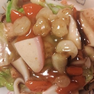 白菜たっぷり皿うどん